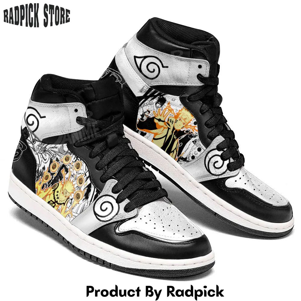 Uzumaki bijuu air jordan high top sneakers anime mv08  rp0354164